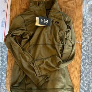 Outdoor Research Men’s Vigor Quarter Zip Size small